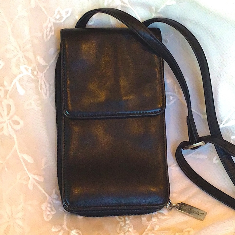 Tignanello cross body bag, black